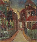 Georges Jansoone Street view oil painting artist